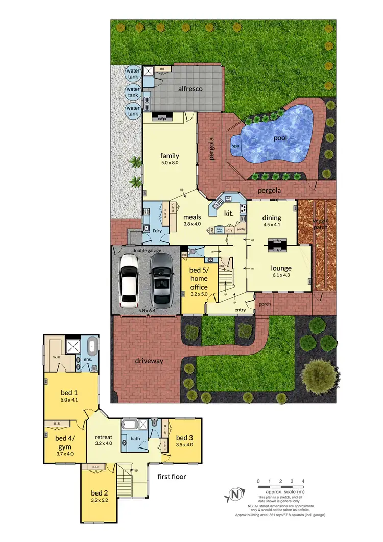 Floorplan of Homely house listing, 16 Appletree Drive, Glen Waverley VIC 3150