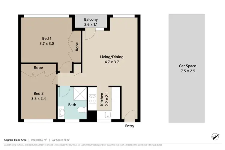 Floorplan of Homely unit listing, 2/254 Newmarket Road, Wilston QLD 4051