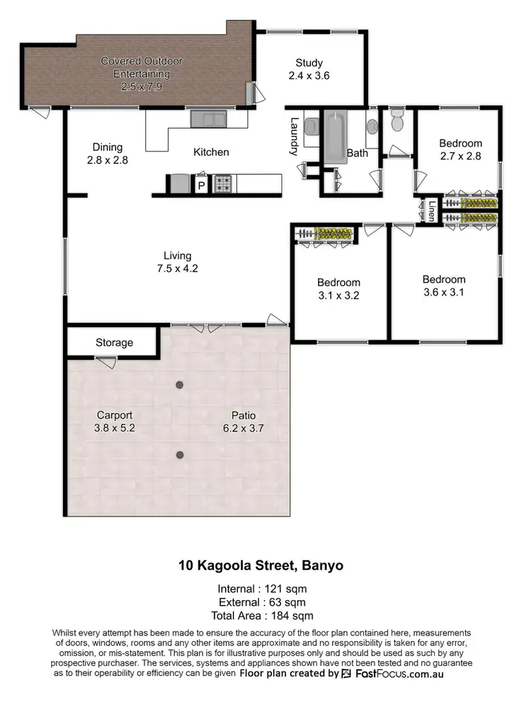 Floorplan of Homely house listing, 10 Kagoola Street, Banyo QLD 4014