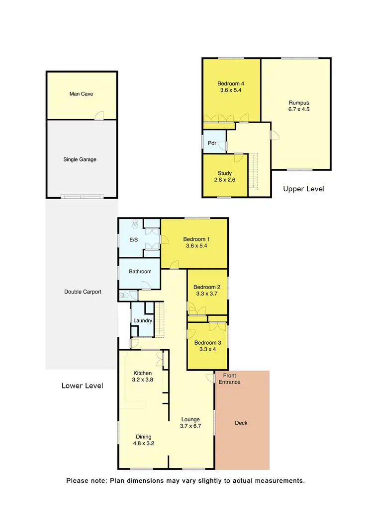 Floorplan of Homely house listing, 151 High Street, Learmonth VIC 3352