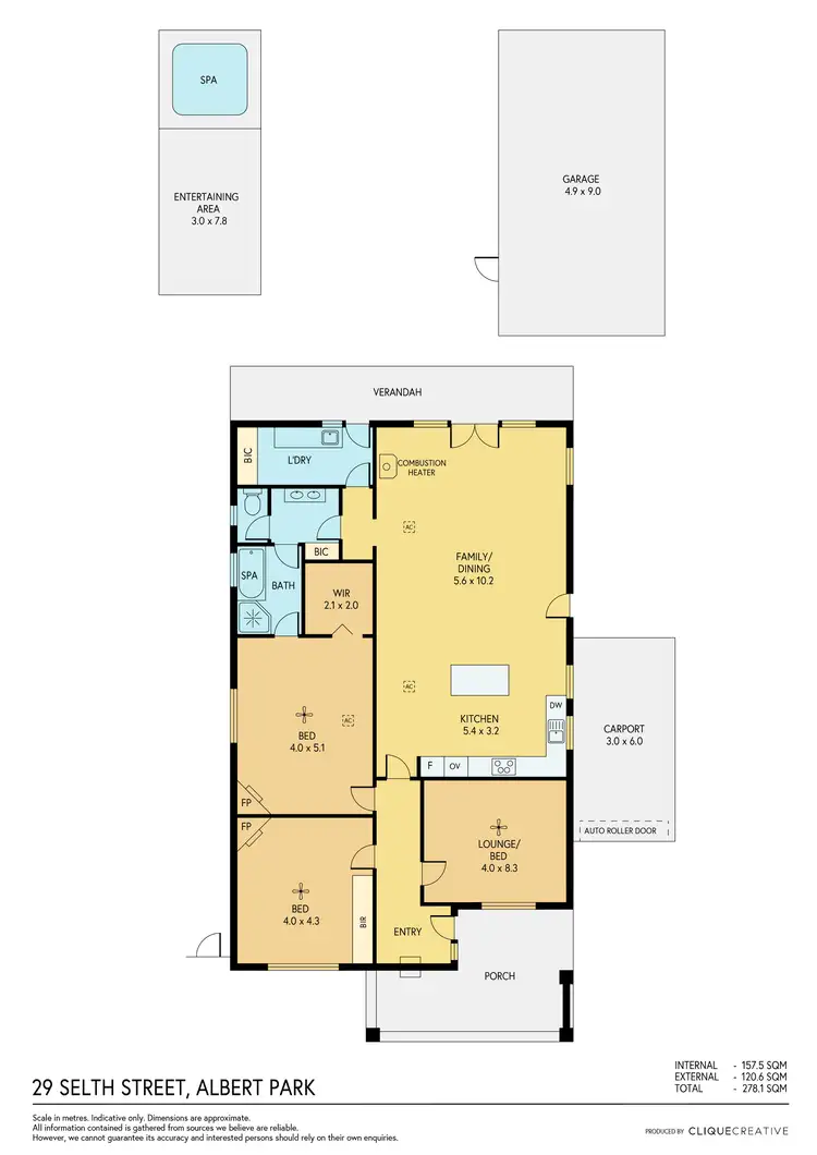 Floorplan of Homely house listing, 29 Selth Street, Albert Park SA 5014