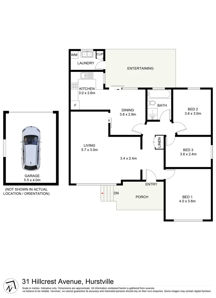 Floorplan of Homely house listing, 31 Hillcrest Avenue, Hurstville NSW 2220