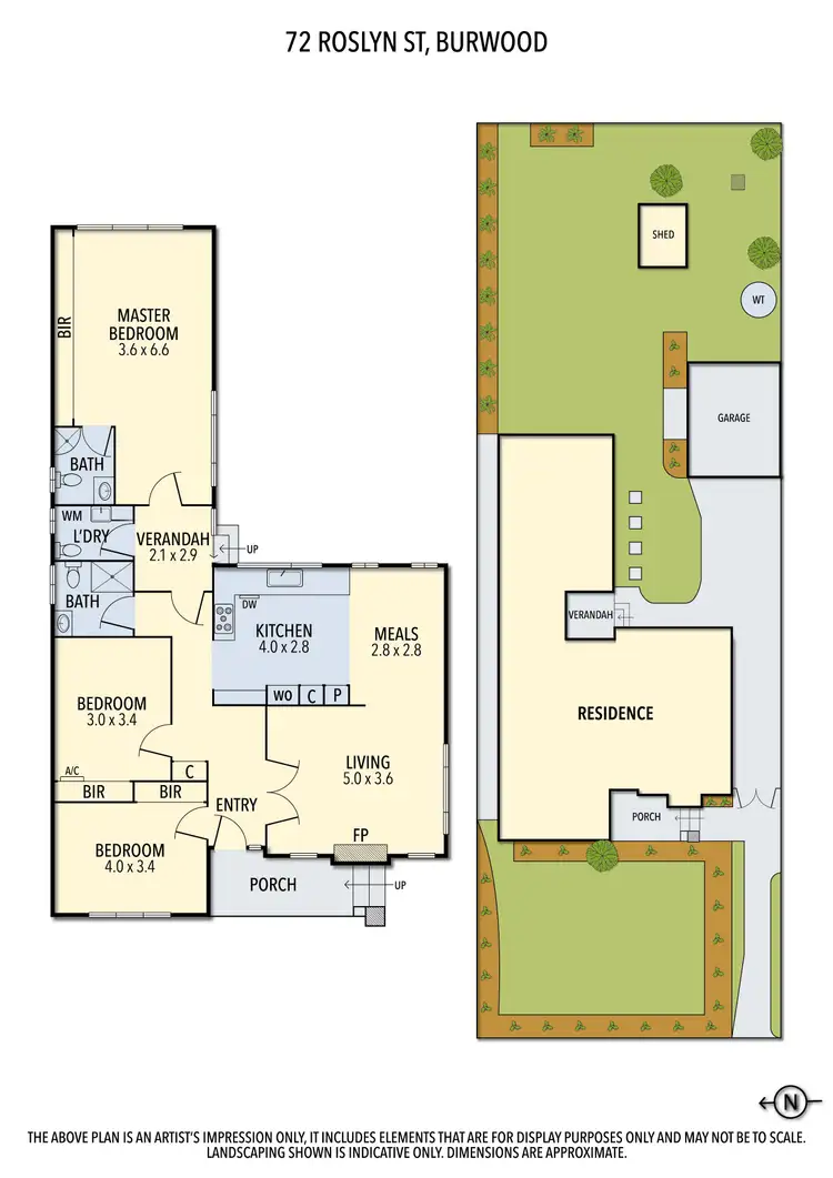 Floorplan of Homely house listing, 72 Roslyn Street, Burwood VIC 3125