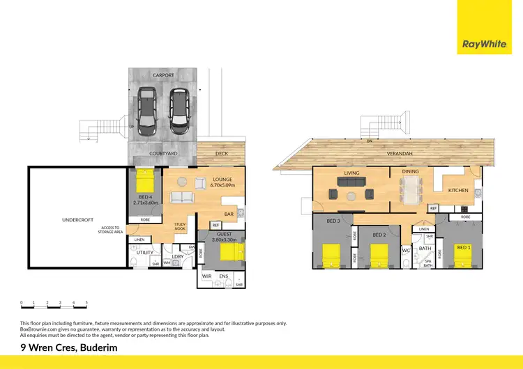 Floorplan of Homely house listing, 9 Wren Crescent, Buderim QLD 4556