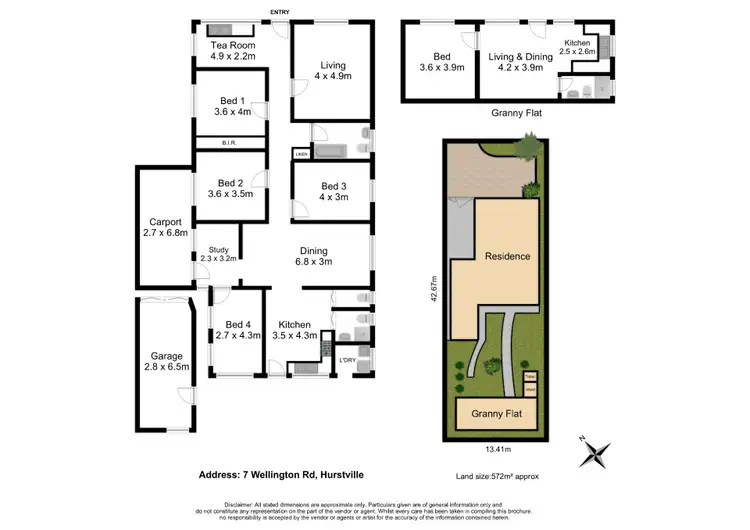 Floorplan of Homely house listing, 7 Wellington Road, Hurstville NSW 2220