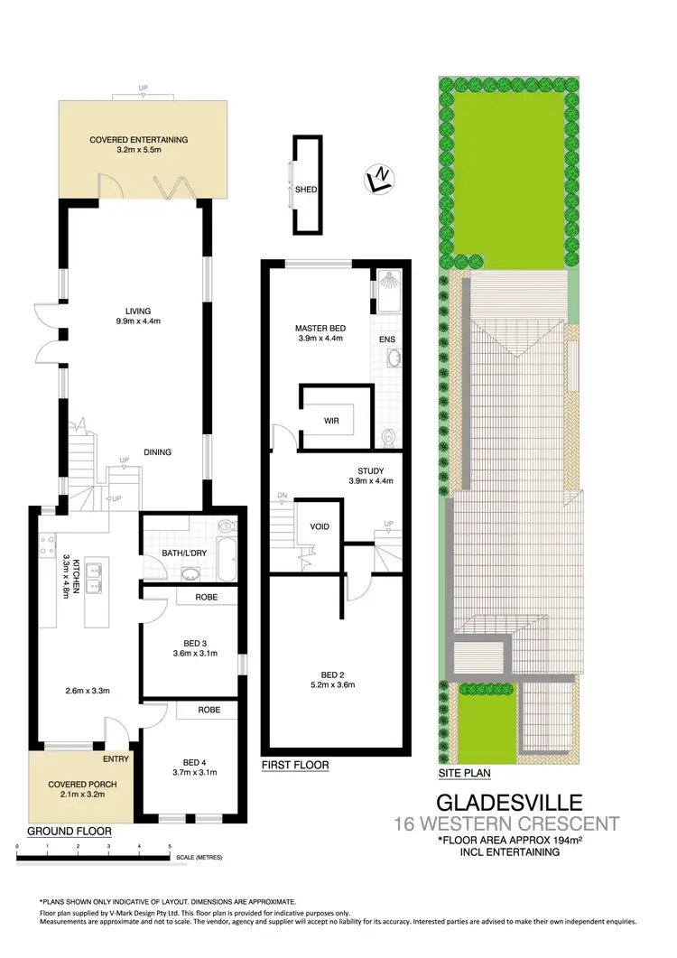 Floorplan of Homely house listing, 16 Western Crescent, Gladesville NSW 2111