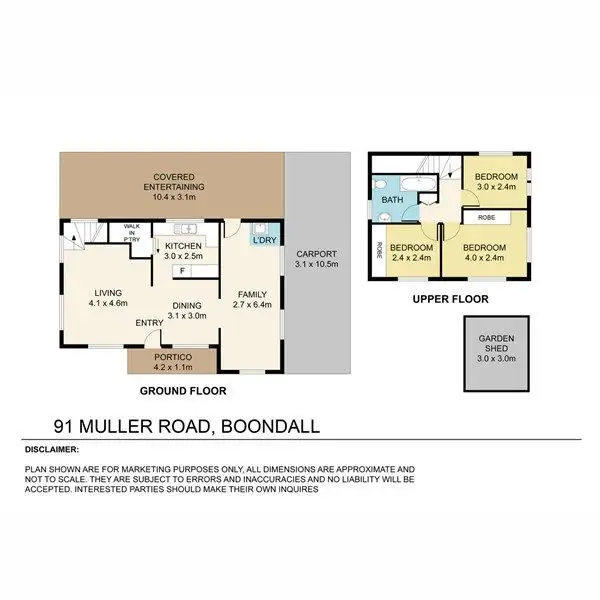 Floorplan of Homely house listing, 91 Muller Road, Boondall QLD 4034