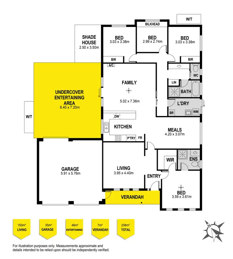 Floorplan of Homely house listing, 51 Wishart Crescent, Encounter Bay SA 5211