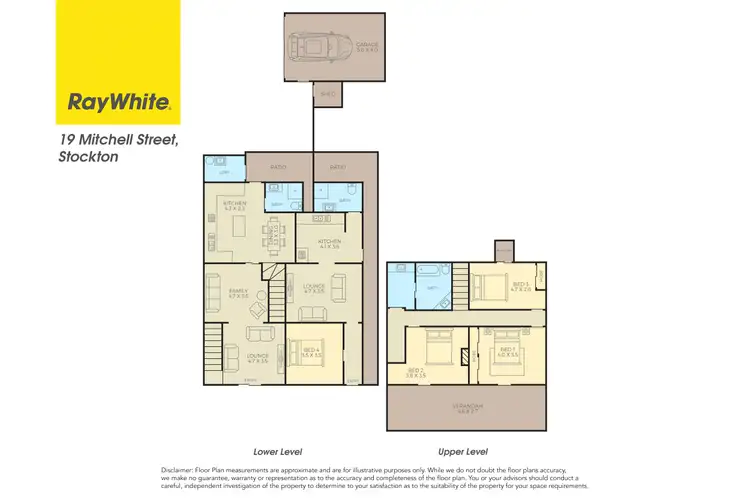Floorplan of Homely house listing, 19 Mitchell Street, Stockton NSW 2295