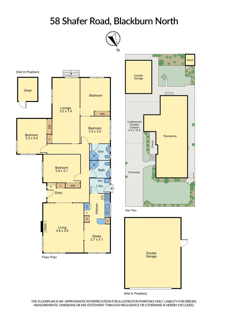 Floorplan of Homely house listing, 58 Shafer Road, Blackburn North VIC 3130