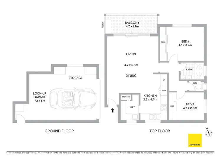 Floorplan of Homely unit listing, 9/16-18 Marlo Road, Cronulla NSW 2230