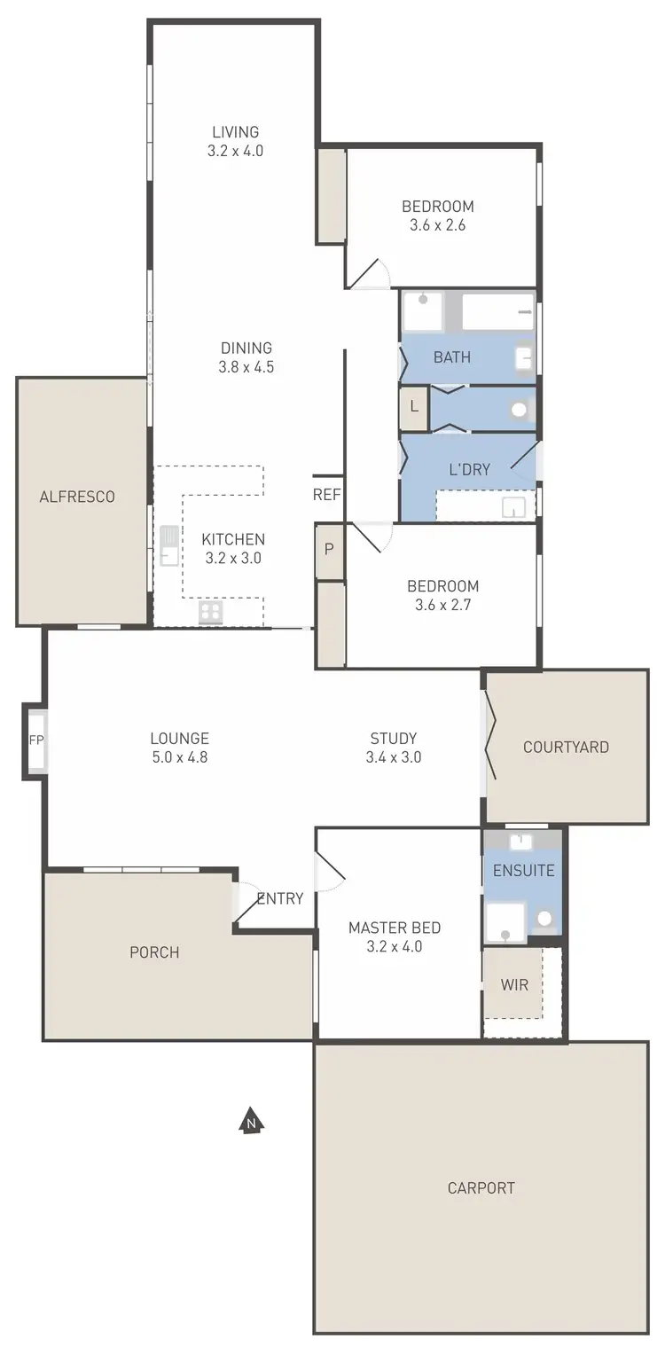 Floorplan of Homely house listing, 11 Roscrea Court, Werribee VIC 3030