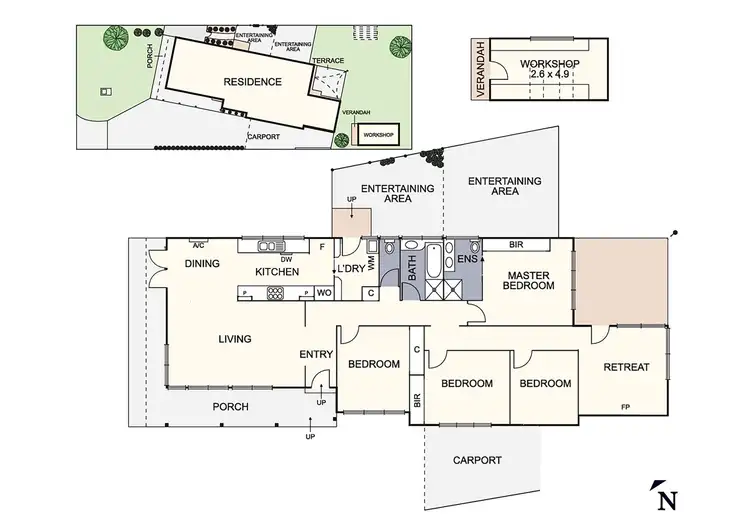 Floorplan of Homely house listing, 5 Wakefield Avenue, Frankston South VIC 3199