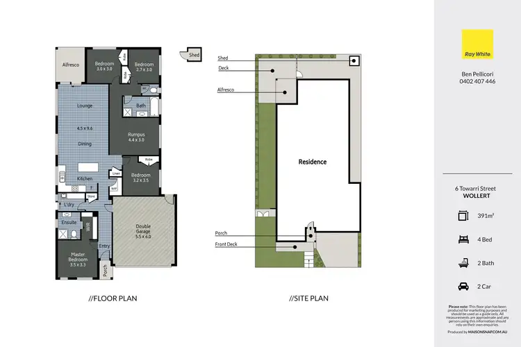 Floorplan of Homely house listing, 6 Towarri Street, Wollert VIC 3750