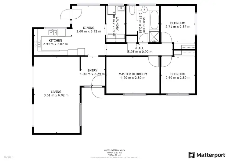 Floorplan of Homely house listing, 15 Harrison Crescent, Swan Hill VIC 3585