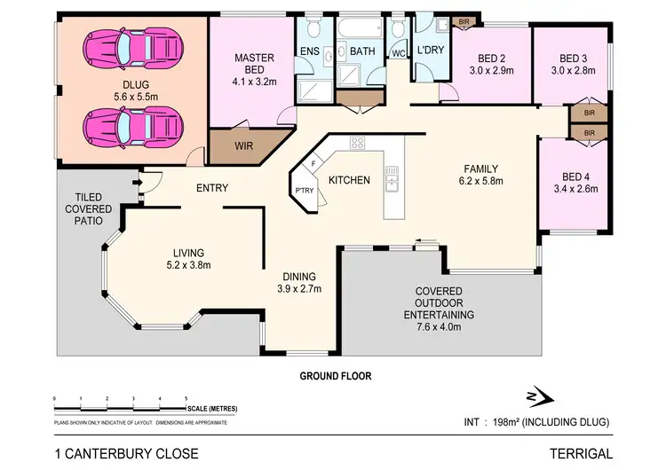 Floorplan of Homely house listing, 1 Canterbury Close, Terrigal NSW 2260