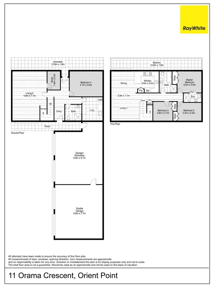 Floorplan of Homely house listing, 11 Orama Crescent, Orient Point NSW 2540