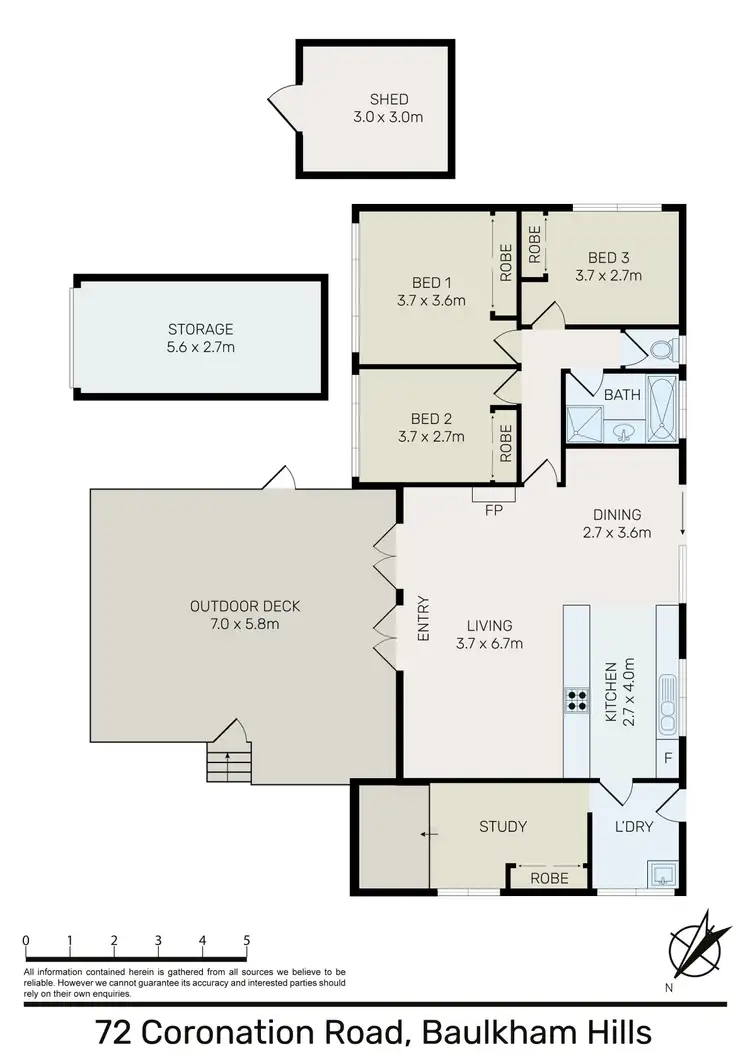 Floorplan of Homely house listing, 72 Coronation Road, Baulkham Hills NSW 2153