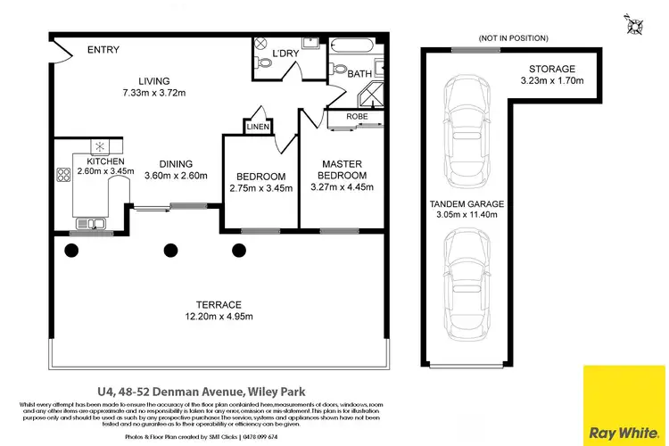 Floorplan of Homely unit listing, 4/54-58 Denman Avenue, Wiley Park NSW 2195