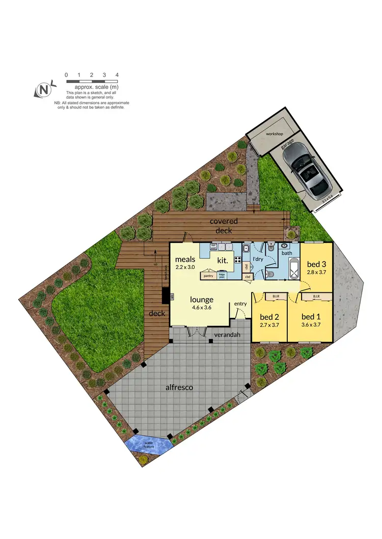 Floorplan of Homely unit listing, 1/20 Coomleigh Avenue, Glen Waverley VIC 3150