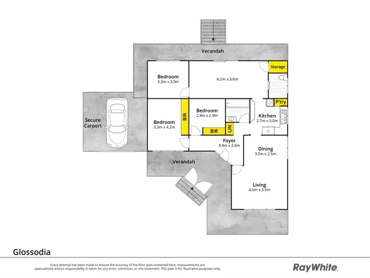 Floorplan of Homely house listing, 195 Spinks Road, Glossodia NSW 2756