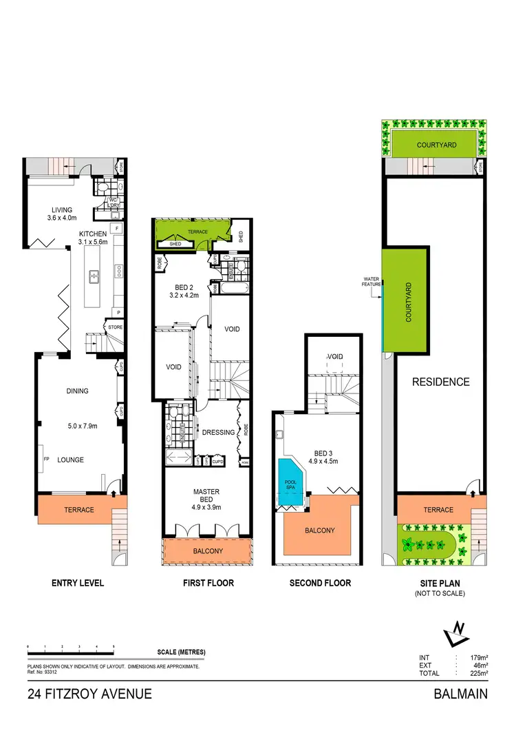 Floorplan of Homely house listing, 24 Fitzroy Avenue, Balmain NSW 2041