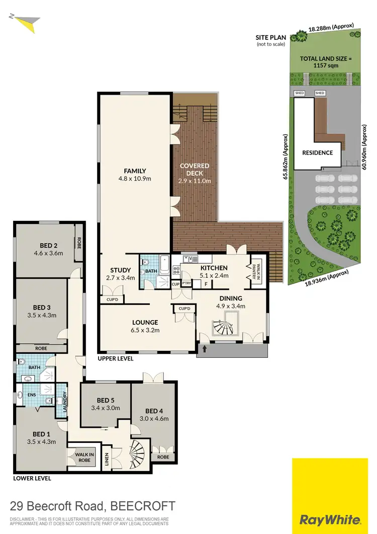 Floorplan of Homely house listing, 29 Beecroft Road, Beecroft NSW 2119