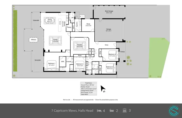 Floorplan of Homely house listing, 7 Capricorn Mews, Halls Head WA 6210