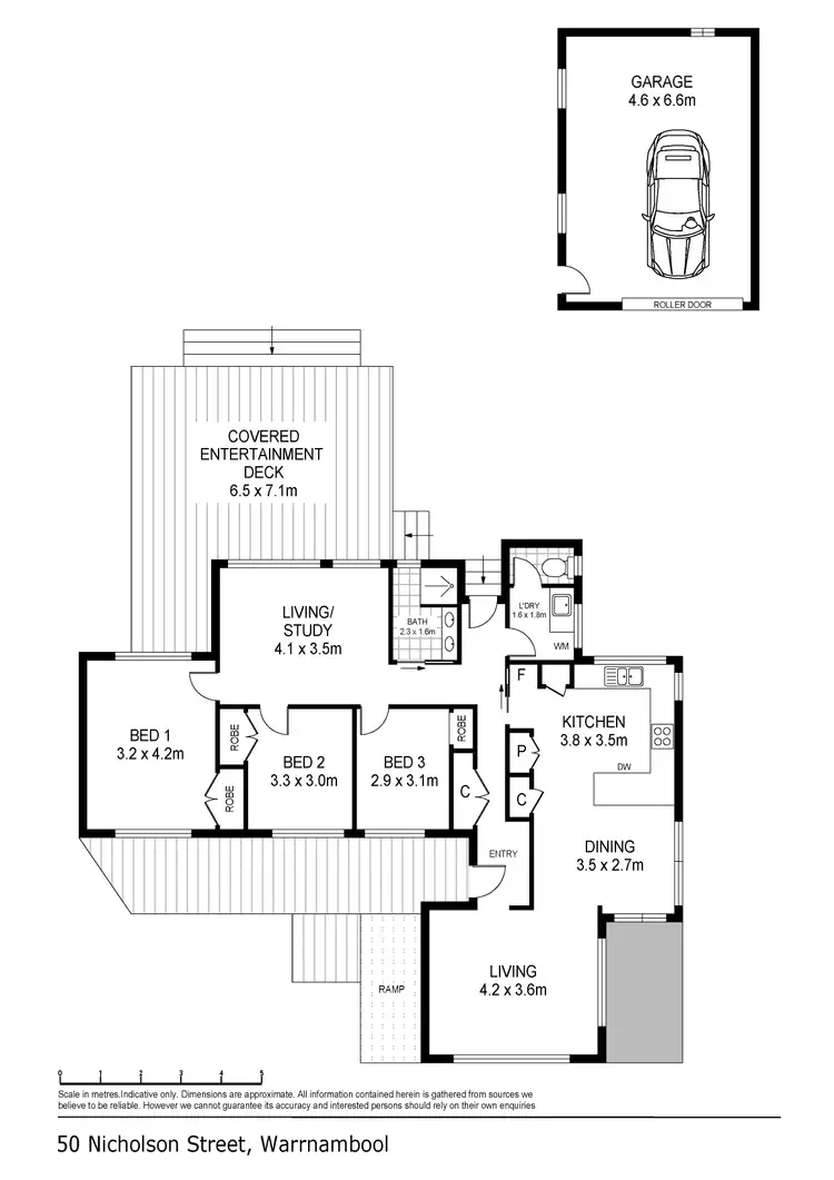 Floorplan of Homely house listing, 50 Nicholson Street, Warrnambool VIC 3280