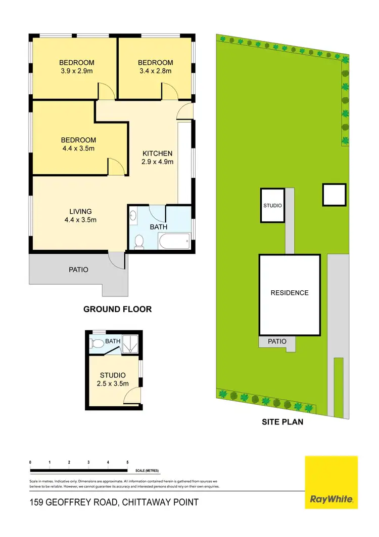 Floorplan of Homely house listing, 159 Geoffrey Road, Chittaway Point NSW 2261