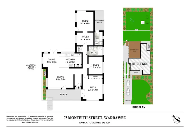 Floorplan of Homely house listing, 73 Monteith Street, Warrawee NSW 2074