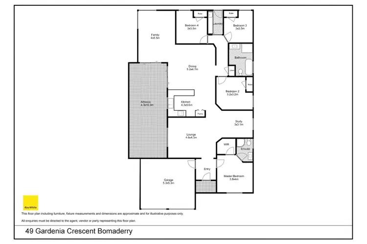 Floorplan of Homely house listing, 49 Gardenia Crescent, Bomaderry NSW 2541
