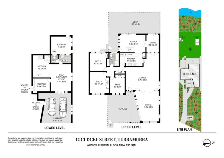 Floorplan of Homely house listing, 12 Cudgee Street, Turramurra NSW 2074