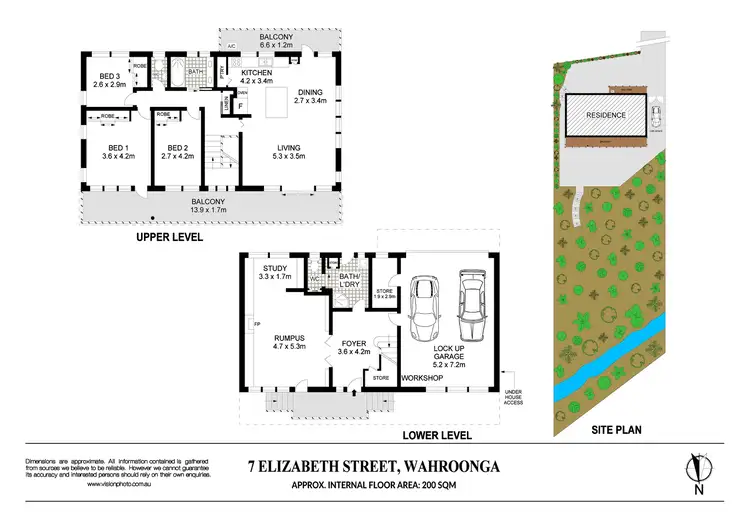 Floorplan of Homely house listing, 7 Elizabeth Street, Wahroonga NSW 2076