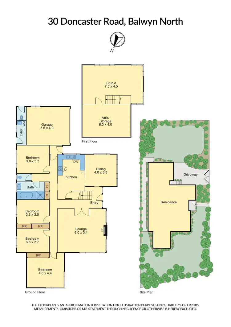 Floorplan of Homely house listing, 30 Doncaster Road, Balwyn North VIC 3104
