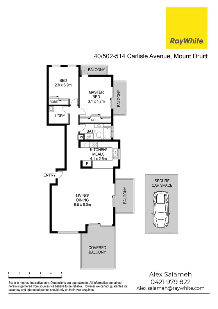 Floorplan of Homely unit listing, 40/502-514 Carlisle Avenue, Mount Druitt NSW 2770