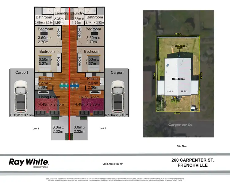 Floorplan of Homely house listing, 2/260 Carpenter Street, Frenchville QLD 4701