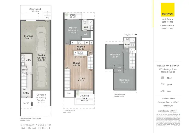 Floorplan of Homely townhouse listing, 17/19-27 Baringa Street, Morningside QLD 4170