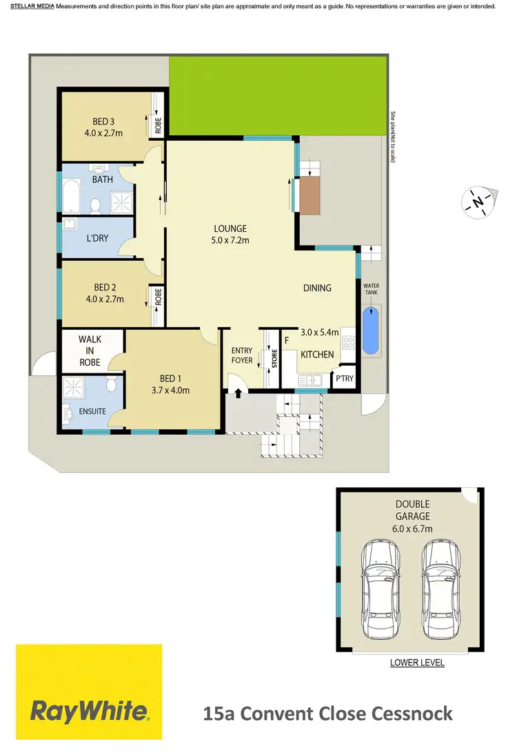 Floorplan of Homely house listing, 15A Convent Close, Cessnock NSW 2325