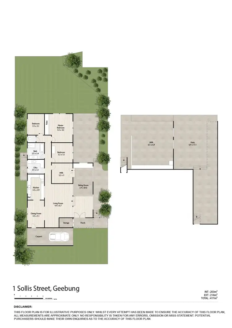 Floorplan of Homely house listing, 1 Sollis Street, Geebung QLD 4034