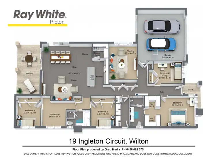 Floorplan of Homely house listing, 19 Ingleton Circuit, Wilton NSW 2571