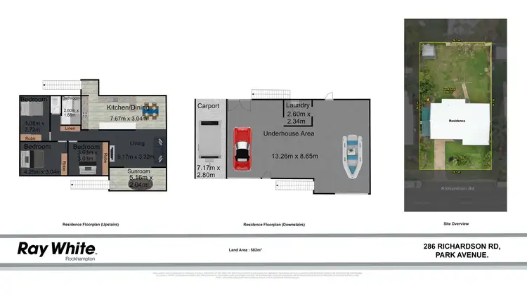 Floorplan of Homely house listing, 286 Richardson Road, Park Avenue QLD 4701