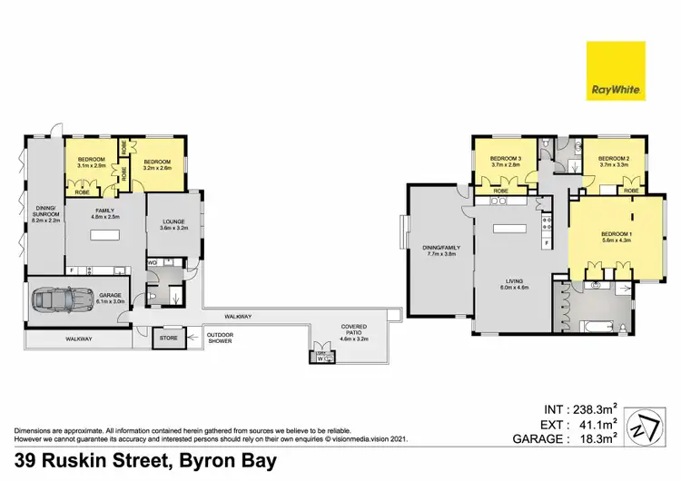 Floorplan of Homely house listing, 39 Ruskin Street, Byron Bay NSW 2481