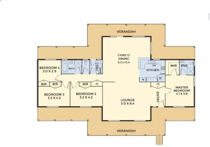 Floorplan of Homely house listing, 69 Main Neerim Road, Drouin VIC 3818