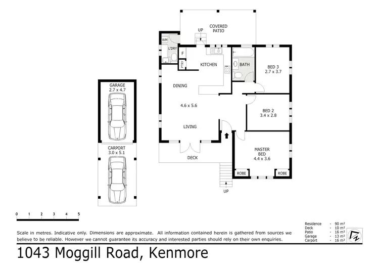 Floorplan of Homely house listing, 1043 Moggill Road, Kenmore QLD 4069