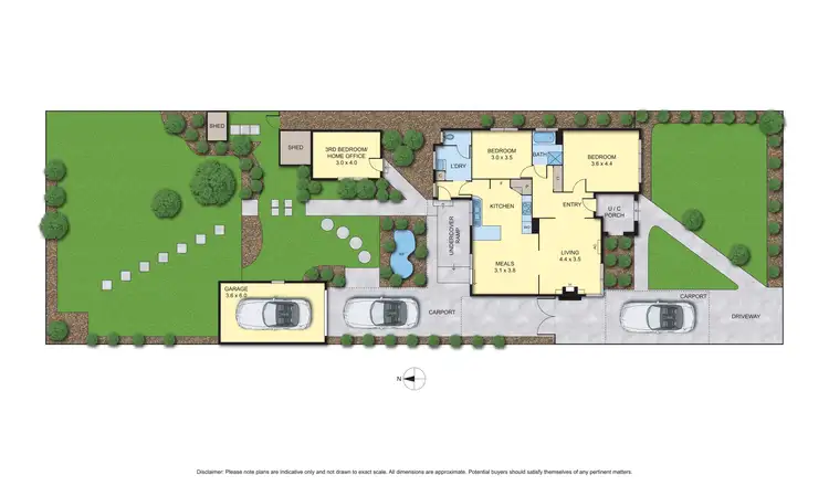 Floorplan of Homely house listing, 12 Spry Street, Coburg North VIC 3058