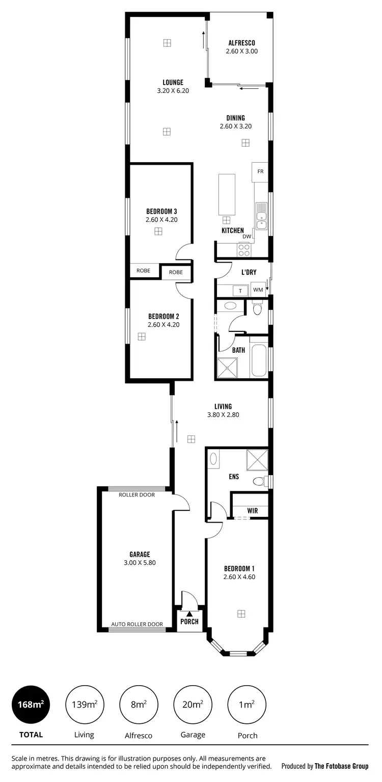 Floorplan of Homely house listing, 28 Durham Terrace, Ferryden Park SA 5010