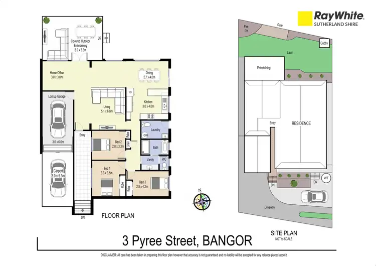 Floorplan of Homely house listing, 3 Pyree Street, Bangor NSW 2234