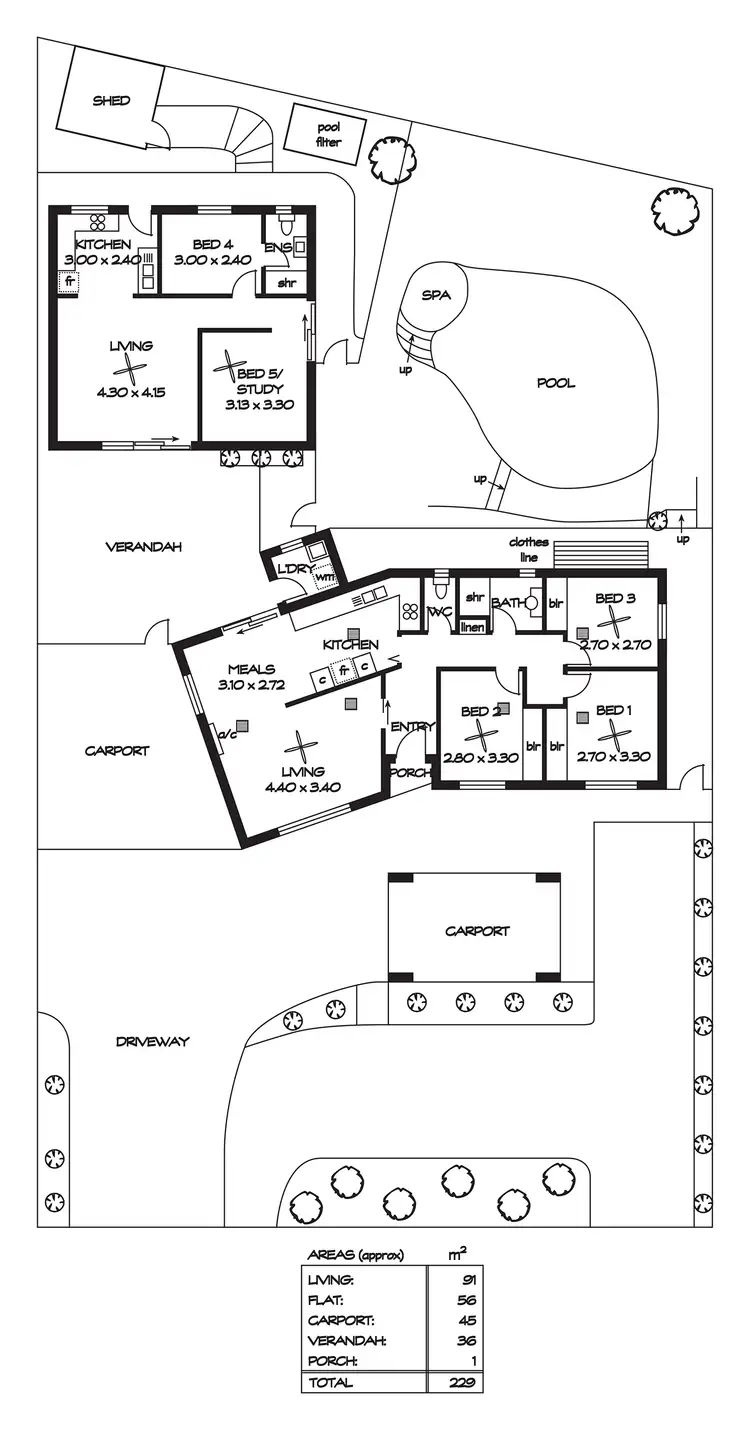 Floorplan of Homely house listing, 19 Arcowie Road, Dernancourt SA 5075