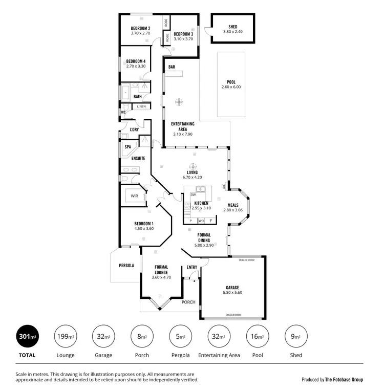 Floorplan of Homely house listing, 5 Jib Court, North Haven SA 5018
